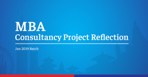 MBA Consultancy Project Reflection I